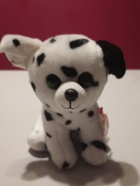 Ty Dalmatian Puppy Dog Toy - Black & White